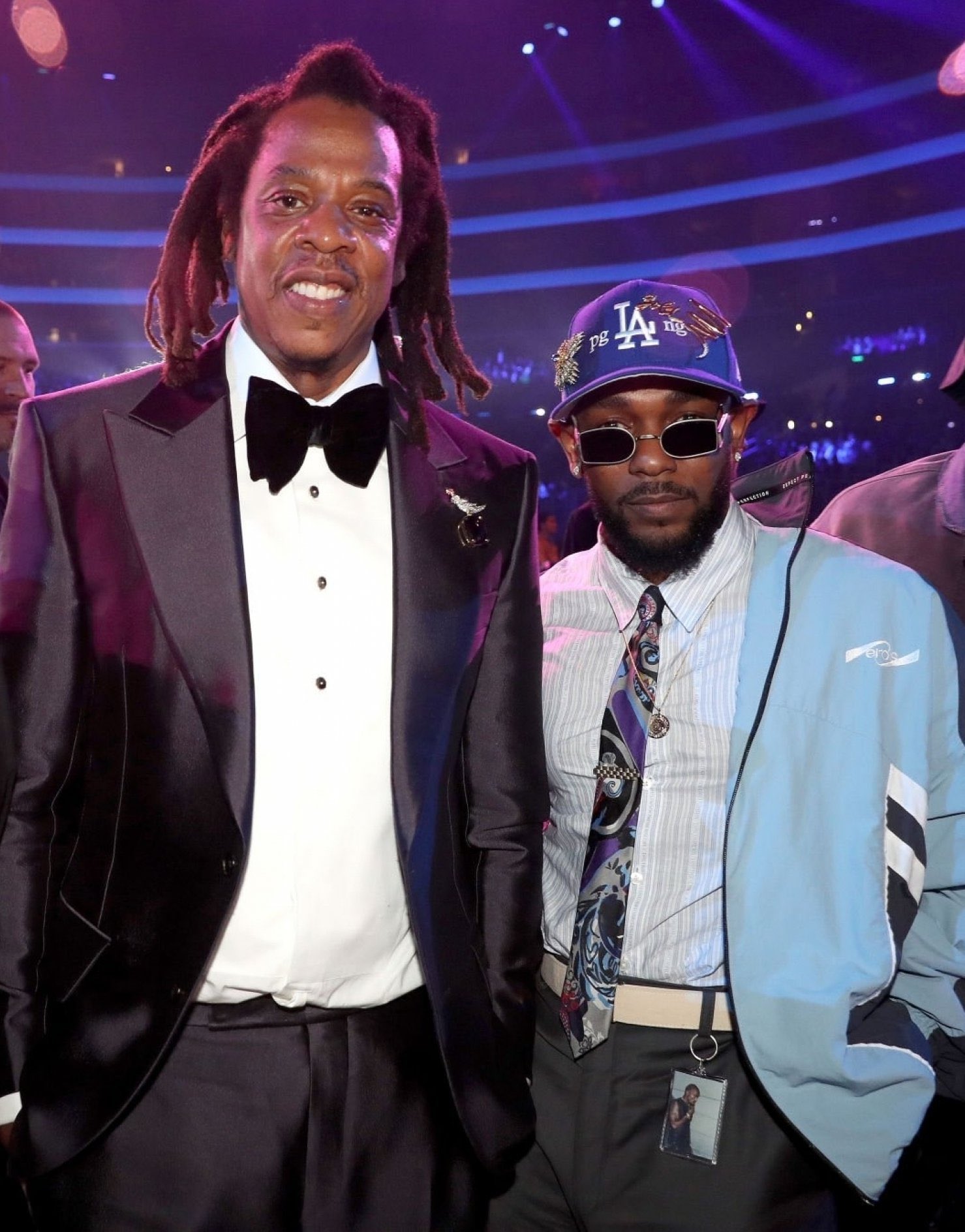 NFR Podcast on X: JAY-Z & Kendrick Lamar at the #GRAMMYs 🐐🐐   / X
