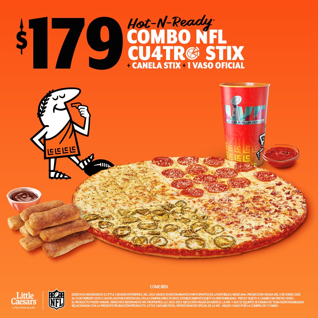 Little Caesars Pizza on Twitter "¿Ya estás ready para el 