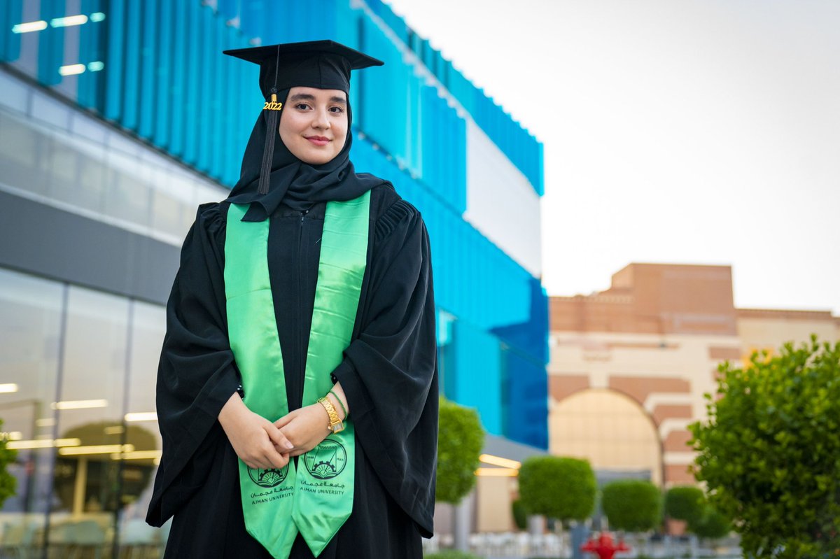 Ajman University on Twitter "Meet Nada Zuhair, graduating from the