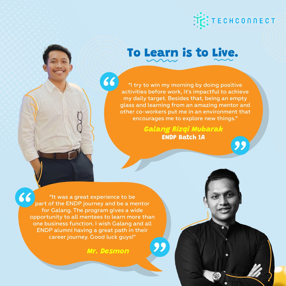 Techconnectid's tweet image. Special post about our Best Development Program Squad 2022, we could see that becoming a lifelong learner will benefit your life in more ways than you might initially expect. Slide through our post to see what differentiates our Best DP Squad!
#TechConnect #DevelopmentProgram