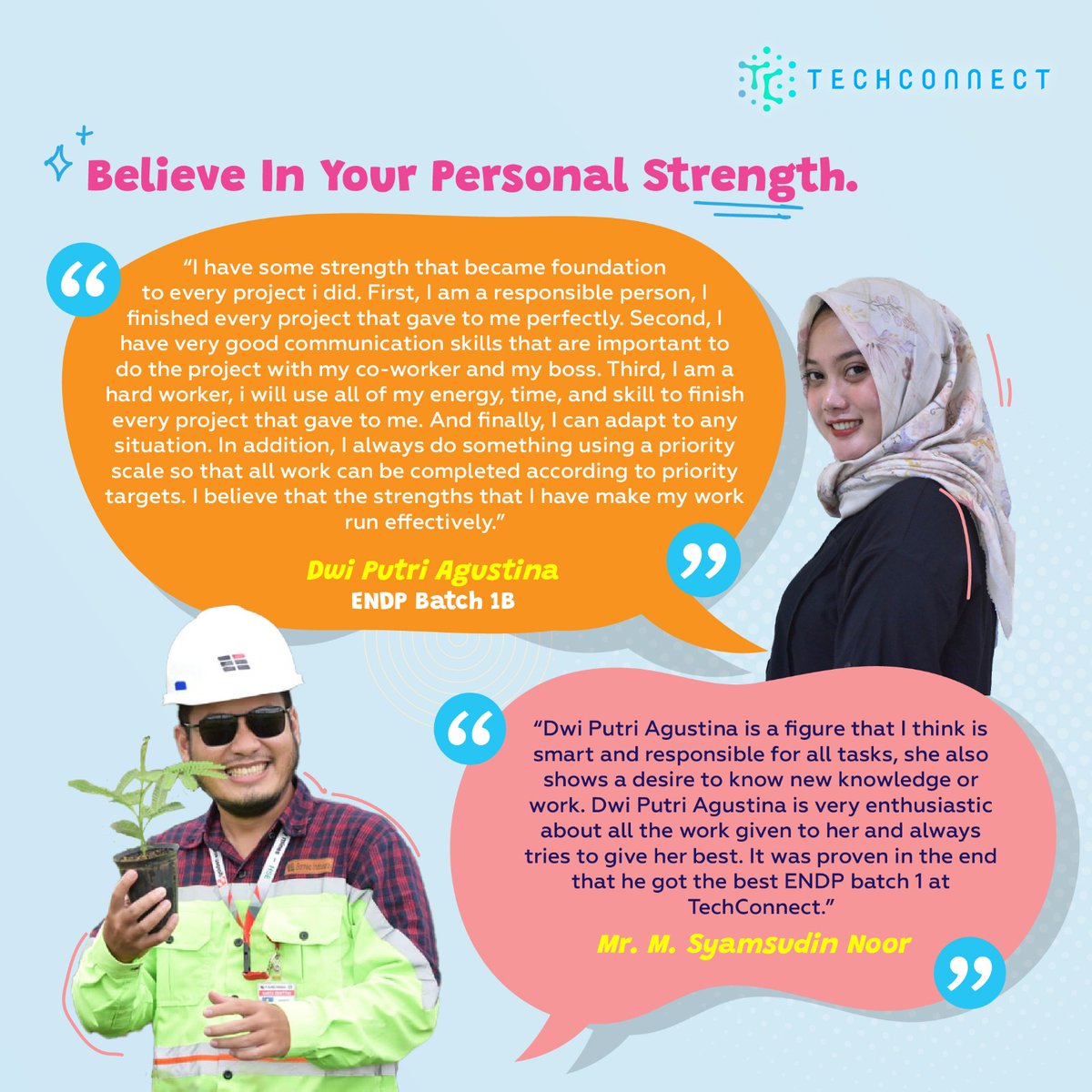 Techconnectid's tweet image. Special post about our Best Development Program Squad 2022, we could see that becoming a lifelong learner will benefit your life in more ways than you might initially expect. Slide through our post to see what differentiates our Best DP Squad!
#TechConnect #DevelopmentProgram