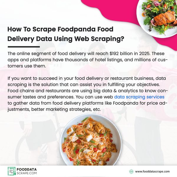 fooddatascrape's tweet image. #Foodpanda data scraping services providers. For more information on #webscrapingFoodpandadata, contact us!

fooddatascrape.com/how-to-scrape-…

#fooddataextraction #MobileAppScraping #FoodDataScrape #UK #US#UAE #dubai #germany #canada #singapore #china #japan #Malaysia #india #HongKong