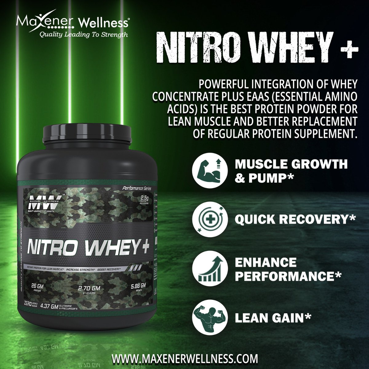 maxenerwellness's tweet photo. Maxener Wellness's "Nitro Whey + Protein"
100% Lab Tested*
Result Oriented Product*With 100% Customer Satisfaction (Based on customer reviews)*
.
Get Yours Here And Get up-to 50% Off : https://t.co/G3TyCBNaG3
.
#maxenerwellness #nitrowhey #whey #protein #twitter https://t.co/tG7MSqQoa4