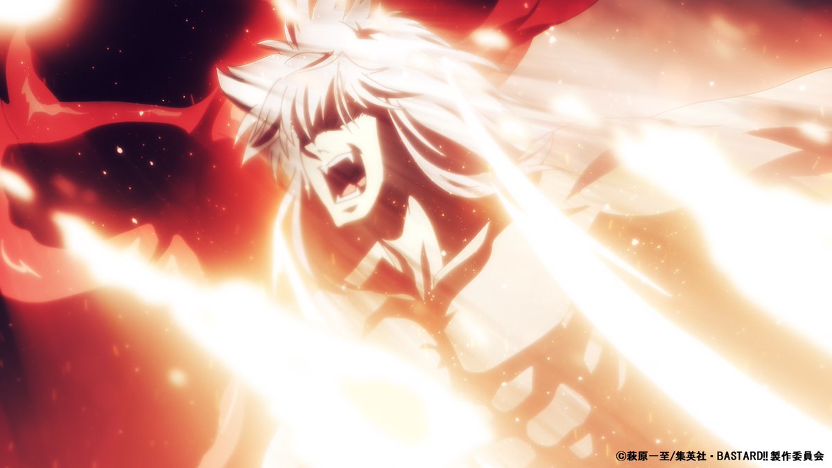『BASTARD!! －暗黒の破壊神－』アニメ公式 on Twitter "RT AGRS_staff 【BASTARD!! －暗黒の