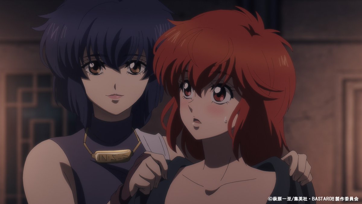 『BASTARD!! －暗黒の破壊神－』アニメ公式 on Twitter "RT AGRS_staff 【BASTARD!! －暗黒の
