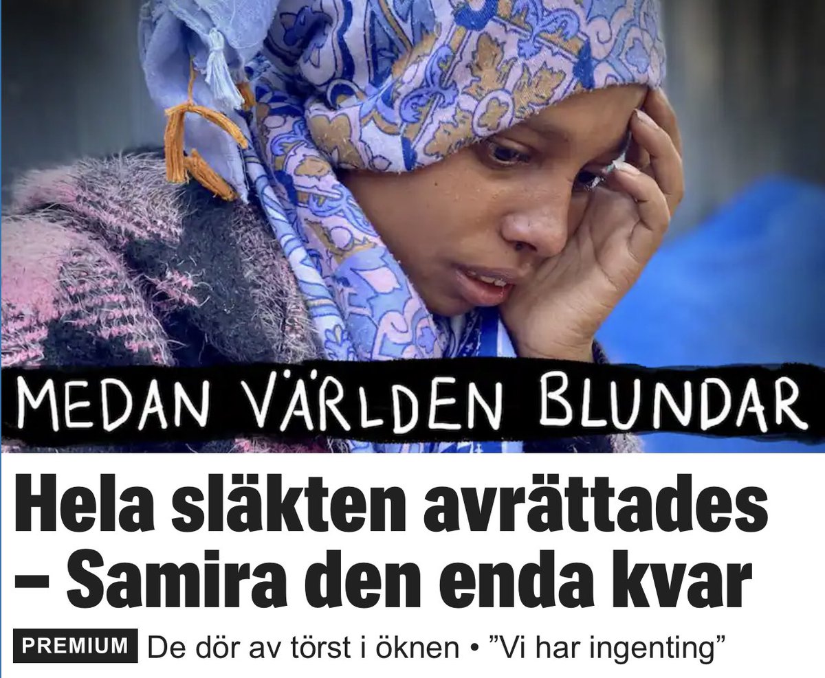 I samma flyktingläger som jag hittade Mekiya mötte jag också 18-åriga Samira. Det kom bara tårar och bubblor av snor när hon försökte berätta. Hela hennes släkt, 16 personer, tvingades ut i djungeln – och avrättades. Hon var den enda som överlevde. Läs här:expressen.se/nyheter/flugor…