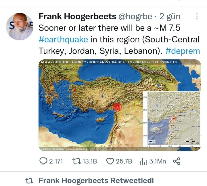 Coğrafya KADER değildir! 
Bu haritanın manası çok derin, ancak yine herkes aklı kadar anlayacak 😔  #deprem