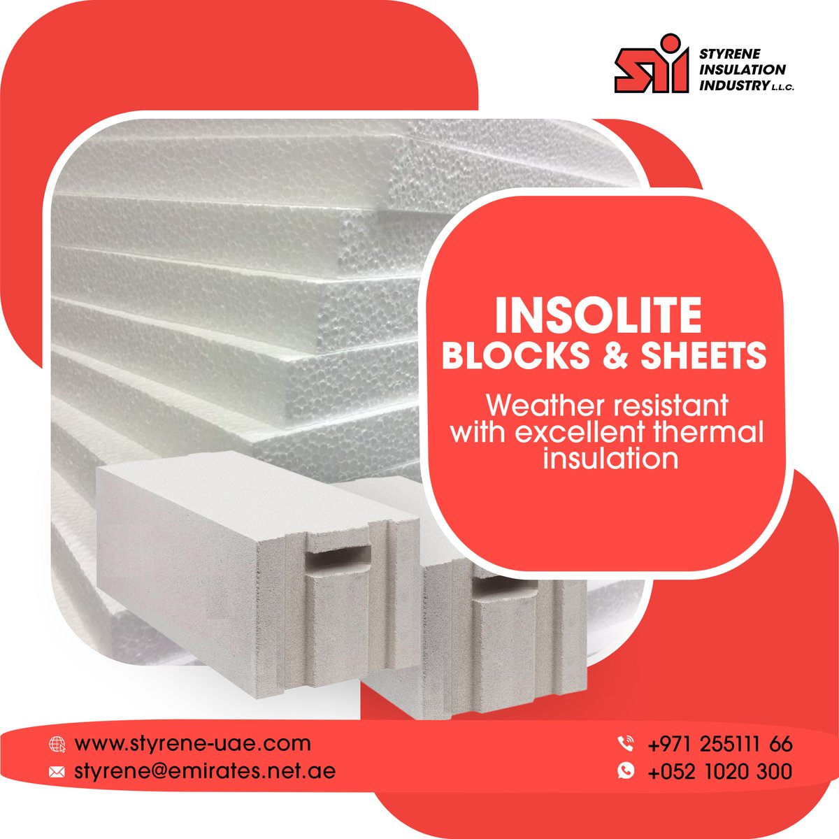UaeStyrene's tweet photo. High bonding strength and excellent resistance to cold and heat 

Call Us ☎+971 2 5511166
WhatsApp 📲 052 10 20 30 0
Website 🌐https://t.co/pUg0NESo75

#Styrene #polystyrene  #lightweight #ecofriendly #recycling #abudhabi #dubai #sharjah #oman #uae #userfriendly #insolite https://t.co/oxkSwYSEPQ