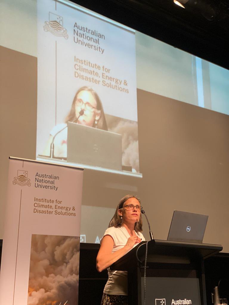 ANU_ICEDS's tweet photo. Great first session at the #ANUClimateUpdate 2023 where we heard from @ProfMarkHowden on how our climate has changed in the last year and @AusAmbClimate on Australia’s international climate change priorities, with moderator @PK_at_ANU https://t.co/zqyRKWIMYn