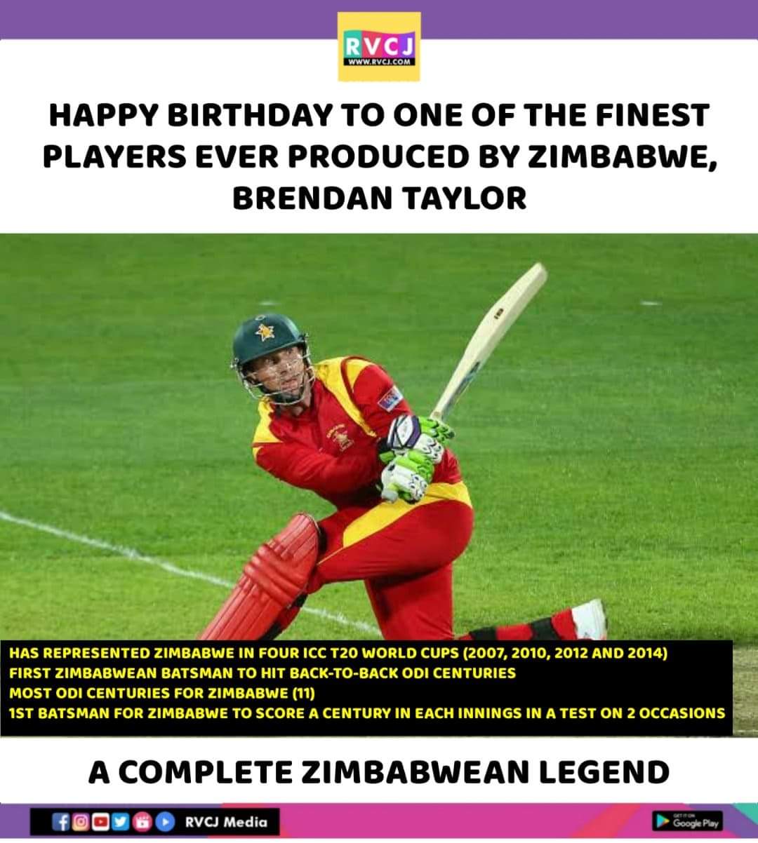 Happy Birthday Brendan Taylor!  