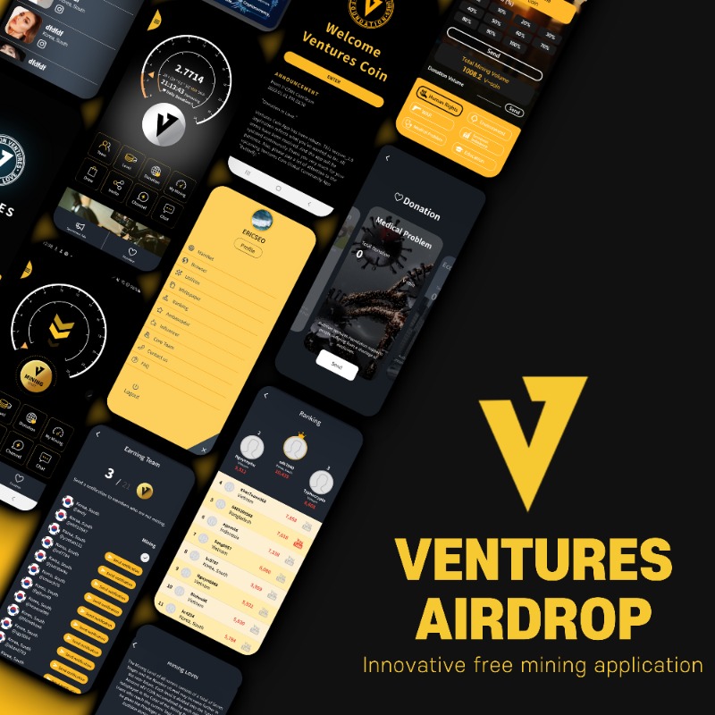 Venturesverse's tweet photo. ☸ New user airdrop

✔ Period: February 6 to March 5

✔ Who: New users (new users from February 1 to February 28)

✔ Airdrop: 300 ventures coin each