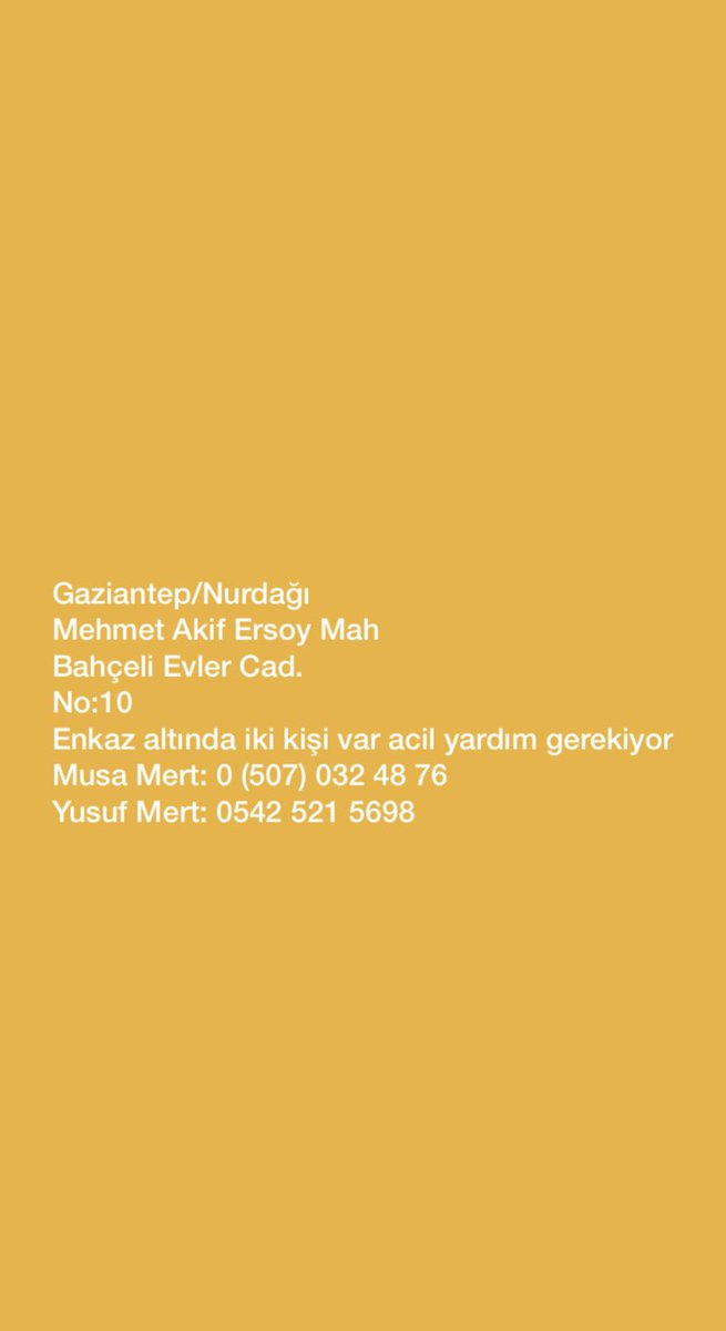 MrPaker's tweet photo. @AFADGaziantep @AFAD #enkaz #deprem #Gaziantep https://t.co/Fh1ZLL87sI