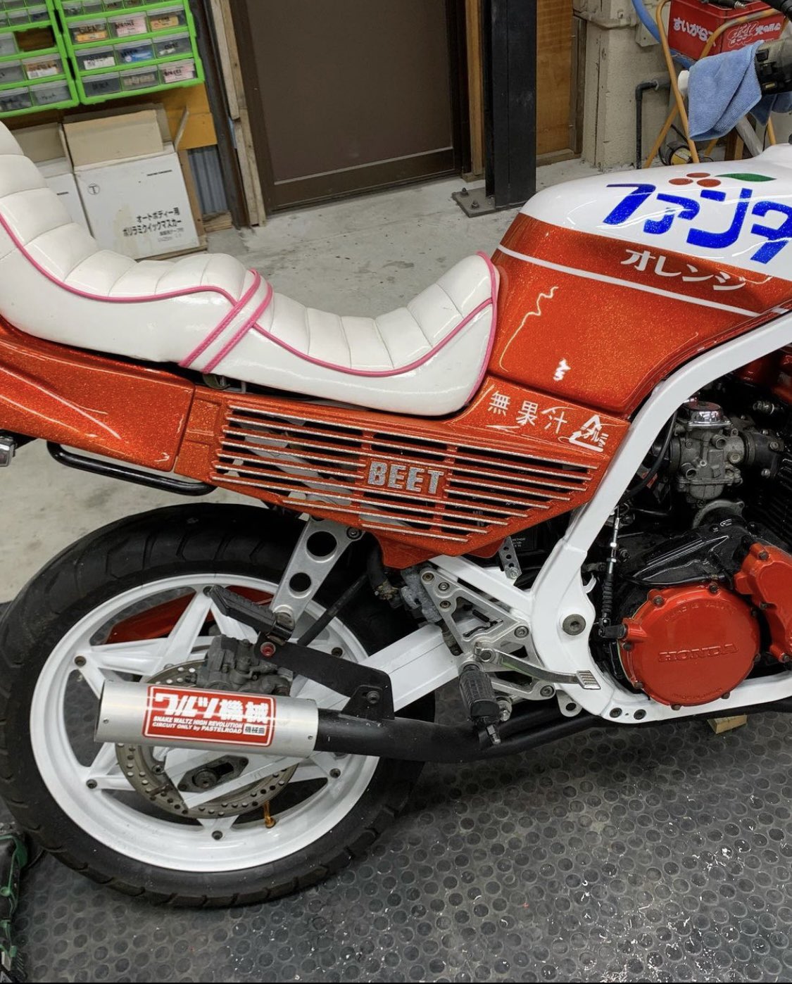 Ｎ*♡様 cbr400f cbx れおんでぇす。 | . . 4年ぶりの再会💙❤️ . #honda #cb