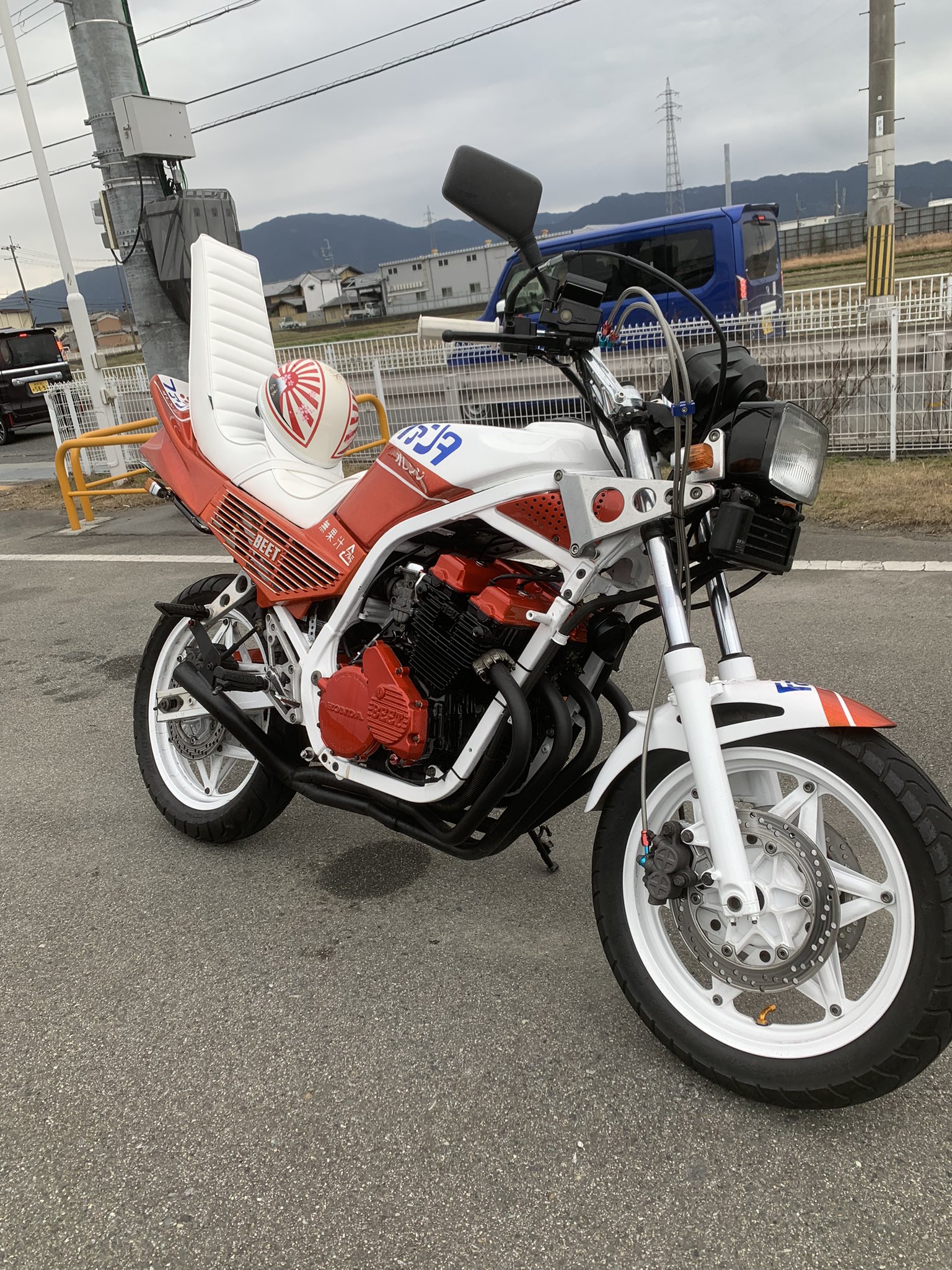 Ｎ*♡様 cbr400f cbx れおんでぇす。 | . . 4年ぶりの再会💙❤️ . #honda #cb