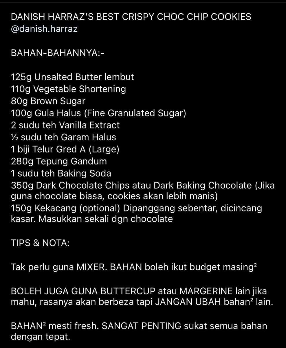 Danish_Harraz's tweet photo. Danish share resepi one of my best selling product untuk semua guna berniaga atau makan sendiri🤗 Resepi Danish R&amp;D sendiri dan ianya fail proof. Baca tips Danish berikan untuk dapat hasil sama seperti Danish buat. Jika tak faham boleh tanya nanti Danish bantu guide sampai jadi🫶🏻 https://t.co/dP1nEMPrD9