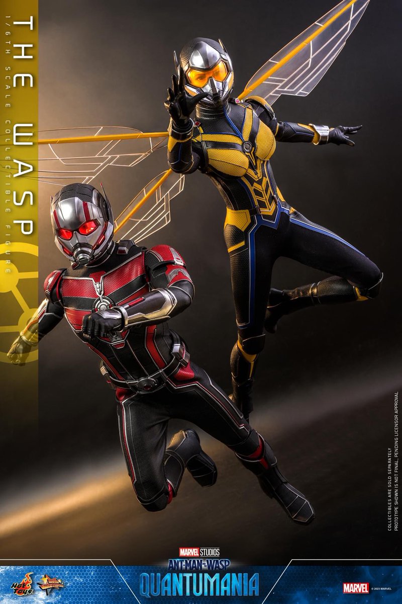 【Ant-Man and the Wasp: Quantumania - 1/6th scale The Wasp Collectible Figure】 
#TheWasp #HopeVanDyne #EvangelineLilly #AntManAndTheWaspQuantumania #Marvel #MarvelStudios #HotToys #ホットトイズ