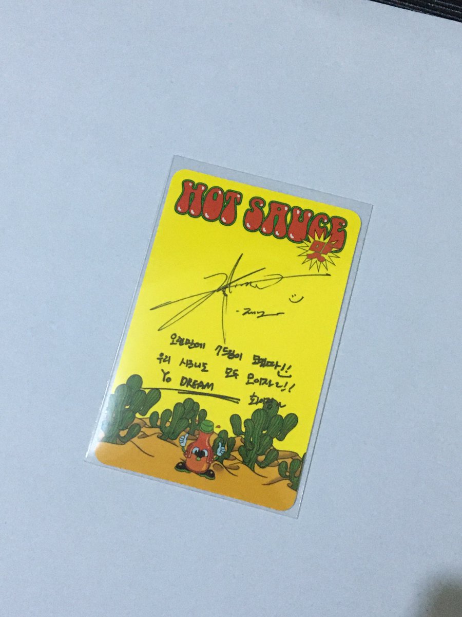 minhocartz's tweet photo. wts lfb ph
jeno hot sauce chilling ver pc
→ 250 php + sf 

🖇 prio payo / can do 1 day reservation
🖇 mod: jnt
🖇 mop: gcash

## . nct dream jeno hot sauce chilling pc https://t.co/k3BzBcU98g