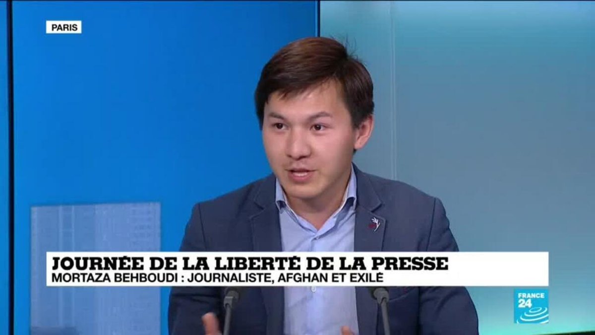 Pauline Paccard (@paulinepaccard) on Twitter photo J’apprends avec effroi l’incarcération de Mortaza Behboudi. Sans lui nous saurions tellement moins de choses sur ce qu’il se passe en #Afghanistan. Confrère lumineux & courageux. Toute l’équipe de la matinale <a href="/France24_fr/">FRANCE 24 Français</a> pense à lui.
Qu’il soit libéré au + vite J’apprends avec effroi l’incarcération de Mortaza Behboudi. Sans lui nous saurions tellement moins de choses sur ce qu’il se passe en #Afghanistan. Confrère lumineux & courageux. Toute l’équipe de la matinale <a href="/France24_fr/">FRANCE 24 Français</a> pense à lui.
Qu’il soit libéré au + vite