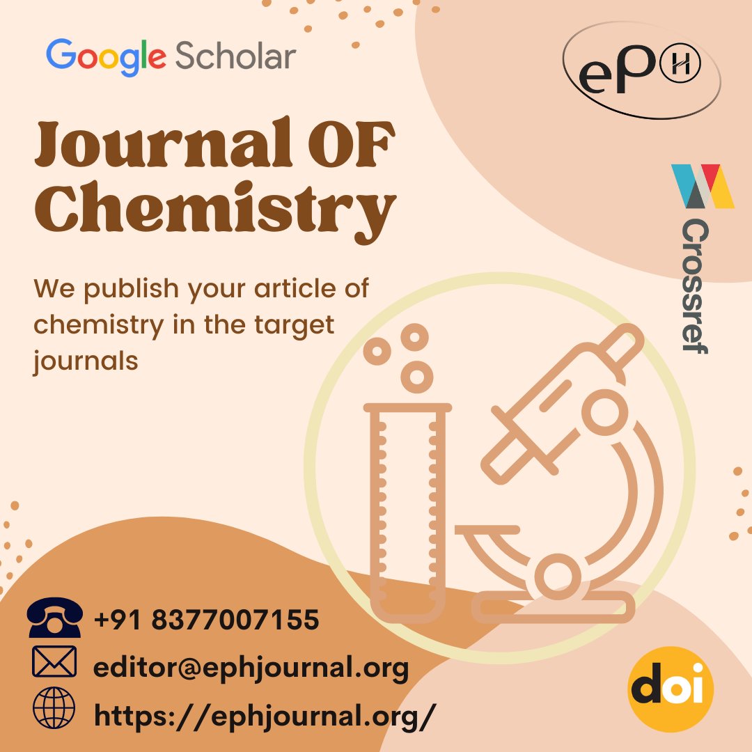 IjrdoI's tweet photo. #published #author #books #facebookpost  #researchers #publishing #learning #writing #highereducation #socialmedia #viral2022 #students #collegelife #paper #reading #publisher #phd #Doctorate #doctoratestudent #chemistry #chemistrylaboratory #chemistrytutor #chemistryislife https://t.co/FXVn1HrqKF