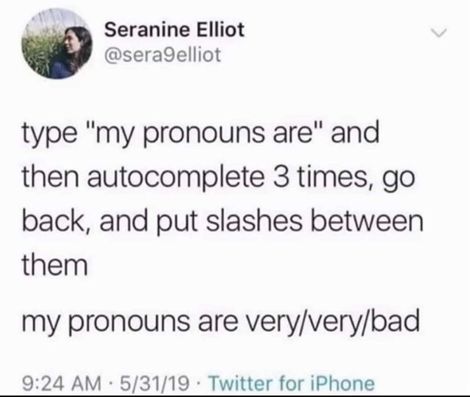 NightOwlGame's tweet photo. My pronouns are not/able/to https://t.co/TIWu6zkdQX