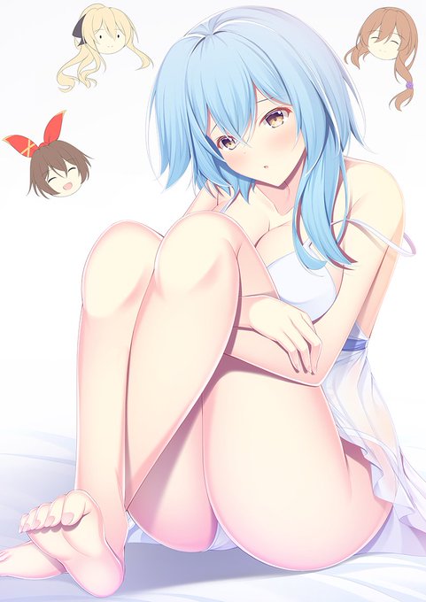 「いいなぁ。みんな新しい服があって・・・。」
#原神 #GenshinImpact  #エウルア 