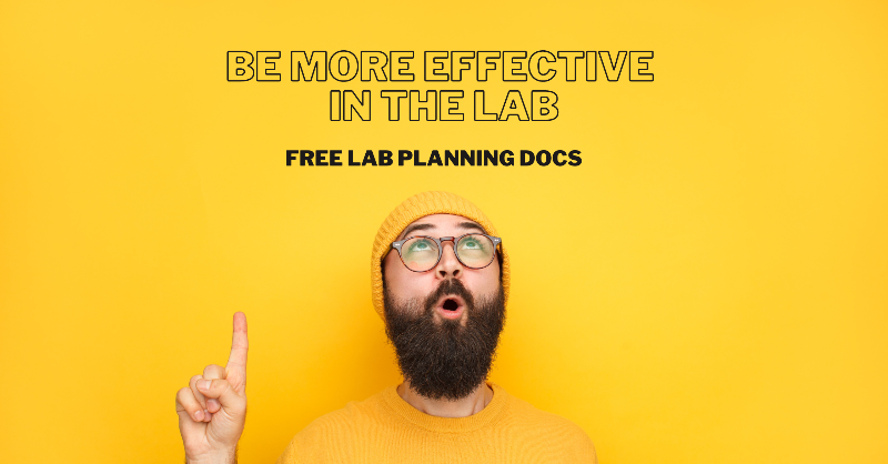 ichorbio's tweet photo. 12 sheets to help you to be more effective in the lab including docs for designing your experiment, materials checklists and more