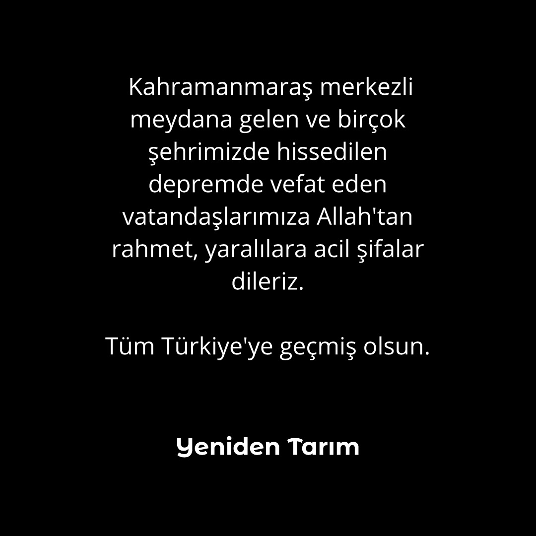 Tüm Türkiye'ye geçmiş olsun. 
#deprem