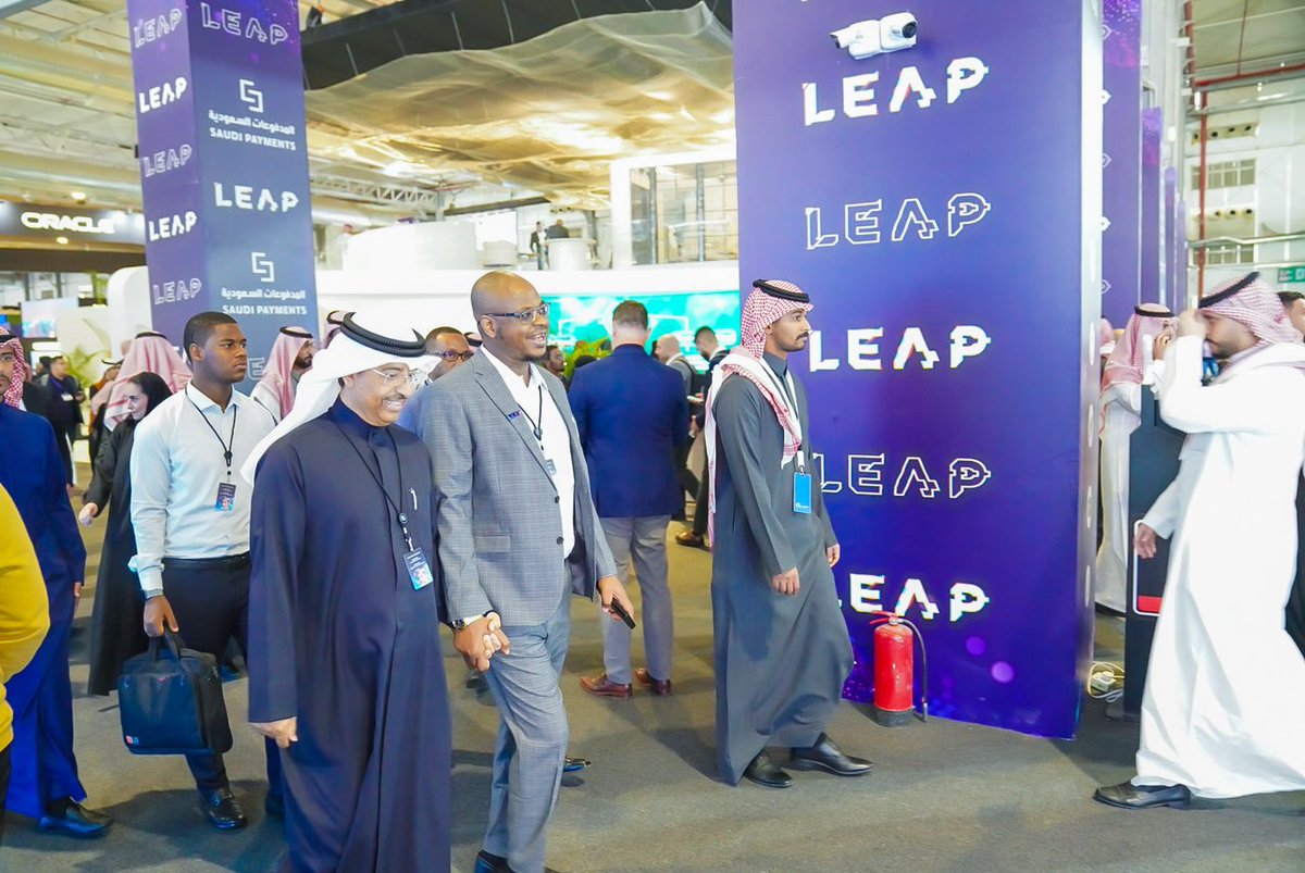 ProfIsaPantami's tweet photo. Minister of Communications and Digital Economy, @ProfIsaPantami attending   LEAP Annual Tech Convention as a Guest Speaker, which is taking place in Riyadh, KSA. https://t.co/HU8h0s8Ezv