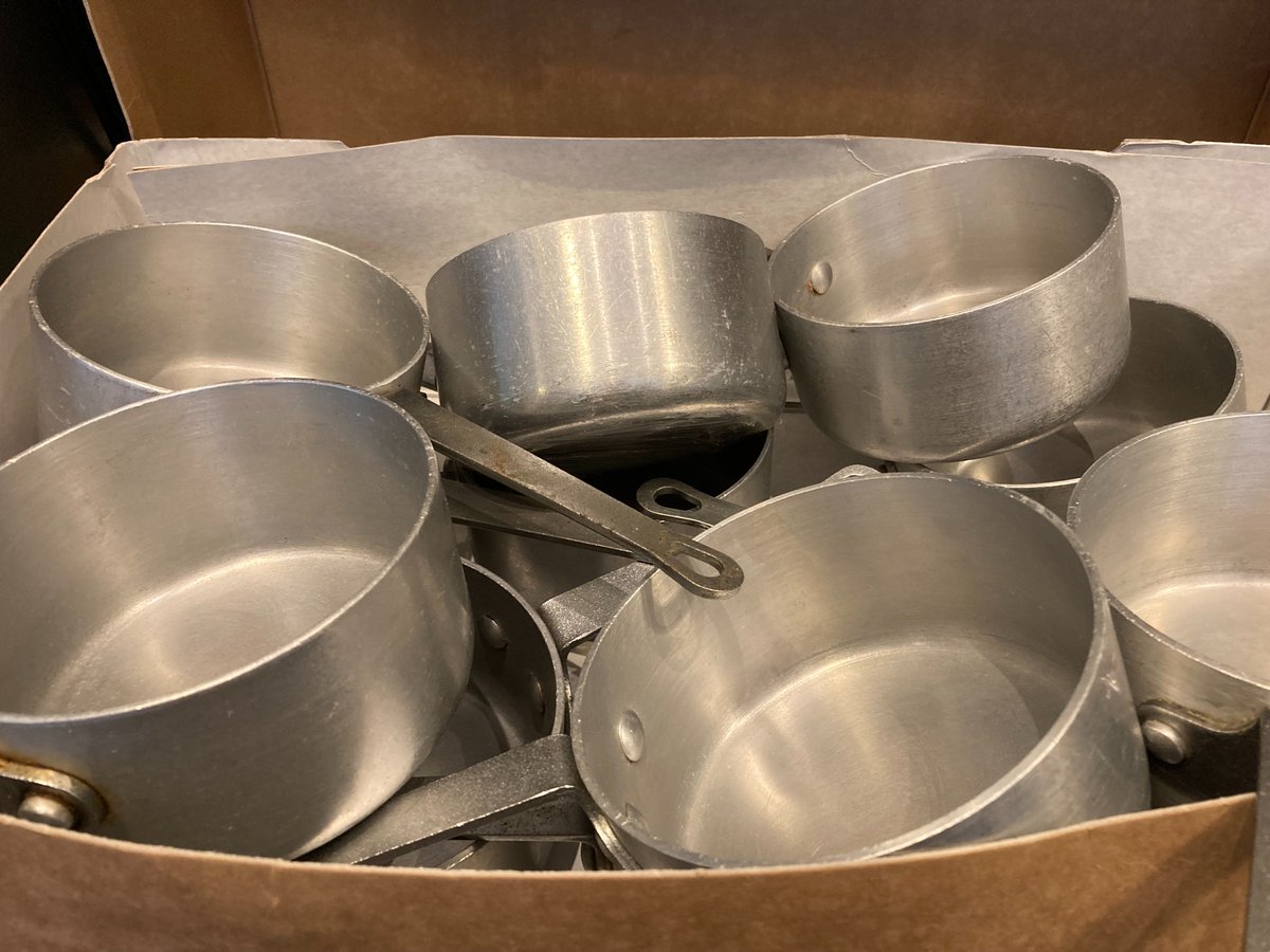 Found some lovely 'Cheffie'  pans from Juniper.  IF you worked at Juniper as a chef and would like one to look after, email me a story that meant something to you about Paul.  reservations@21212restaurant.co.uk will find me x