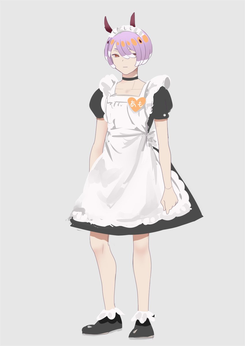「あもちゃんの素体を作って着せ替えなどして遊んでいました! 」|ささ味のイラスト