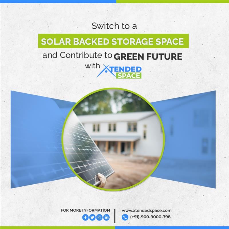 XtendedSpace's tweet image. Do you want a safe #sustainablestorage #space in Delhi NCR which is backed by solar energy? If yes, then switch to #XtendedSpace - India's first and only #sustainable #storagespace provider.

#XS #sustainablestoragefacility #sustainablestoragespace #ecofriendly #sustainableliving