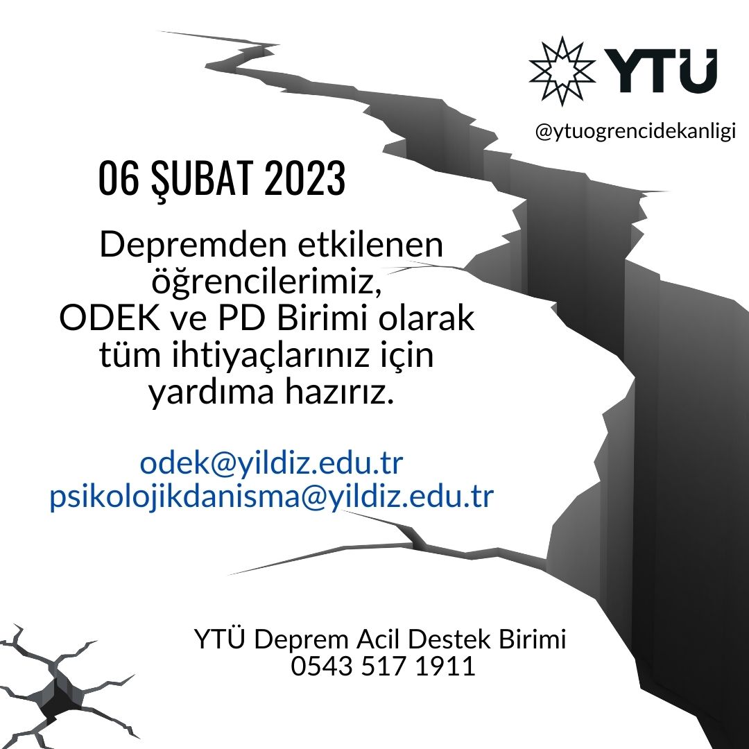 YTÜ Öğrenci Dekanlığı (@ytuodek) on Twitter photo 