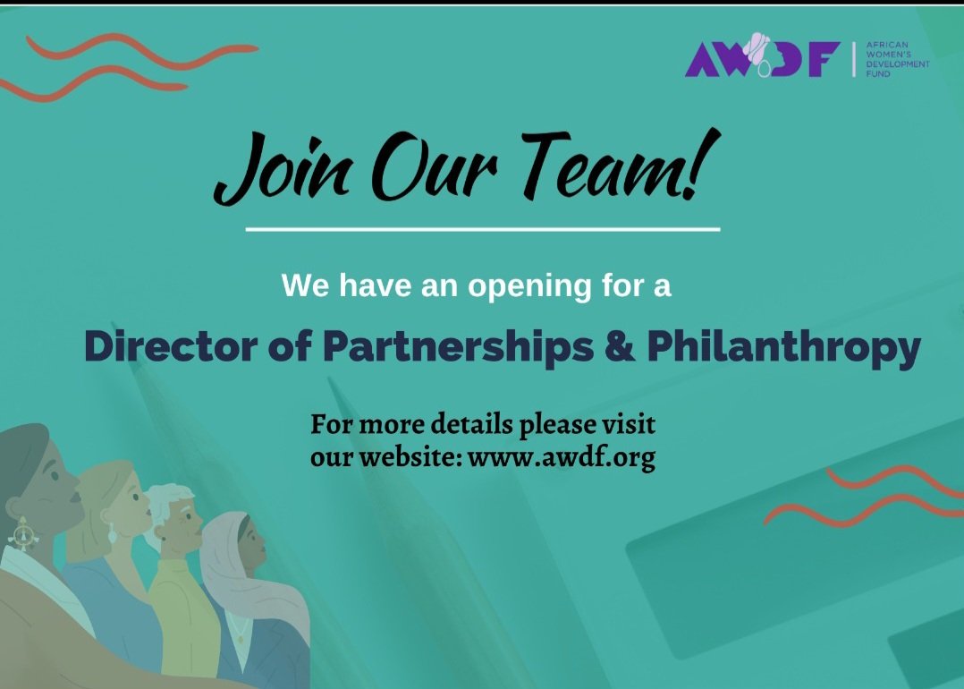 We have a newly-created and exciting position: Director of Partnerships & Philanthropy, and we’re looking for a passionate and dynamic feminist to join our team. Is this you? Then apply now. If it’s not you, please share widely!!
awdf.org/were-hiring-di…