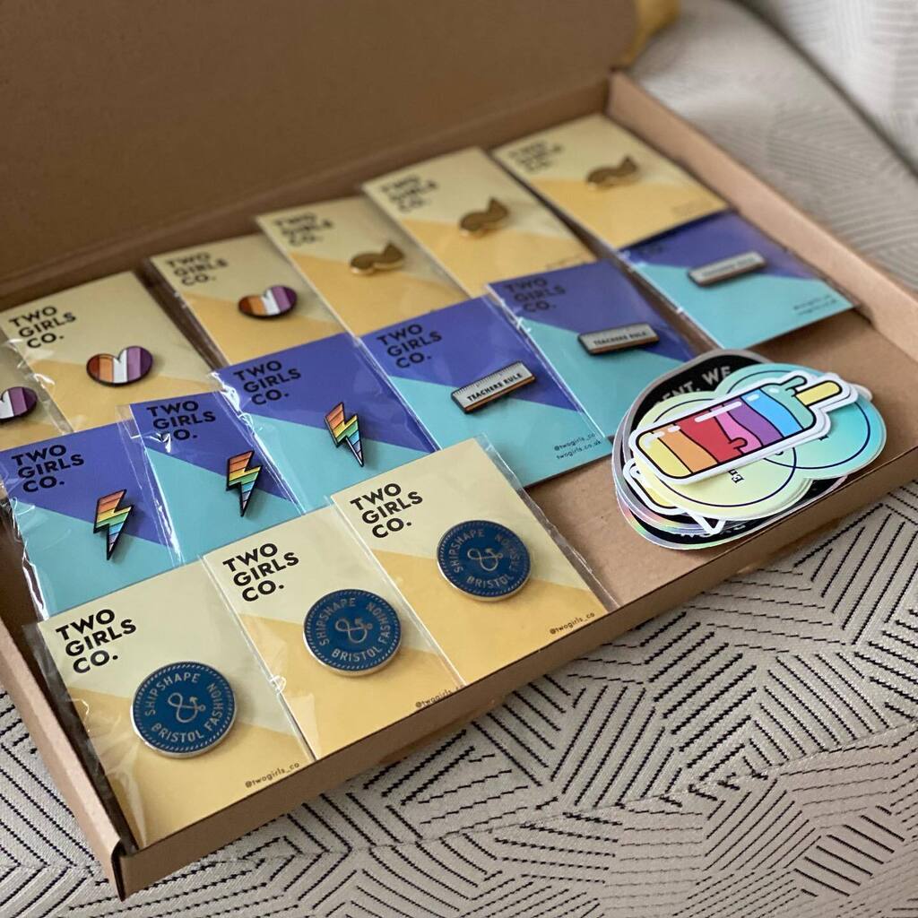 We do wholesale! Drop us a DM if you’re interested in selling our items. Handsome discounts apply.​​​​​​​​
​​​​​​​​
 #TwoGirlsCo #EnamelPins #Collection #PinsOfInstagram #Collectable #GiftsForDesigners #Design #Affordable #Giftware #GiftsForLGBT #Wearable instagr.am/p/CoUVcBXLXEC/