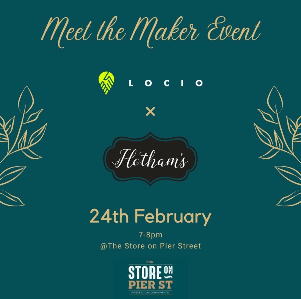 FruitMarketHull's tweet image. Meet the Maker Event!

The Store on Pier Street and @Lociouk are hosting an evening of stories and gin tasting from local gin and spirits producer, @HothamsSpirits! 

🟩 Friday 24th February, 7pm-8pm
🟩 3-4 Pier Street, HU1 1ZA

Tickets here: bit.ly/3X4cGXb

@TheStoreOn