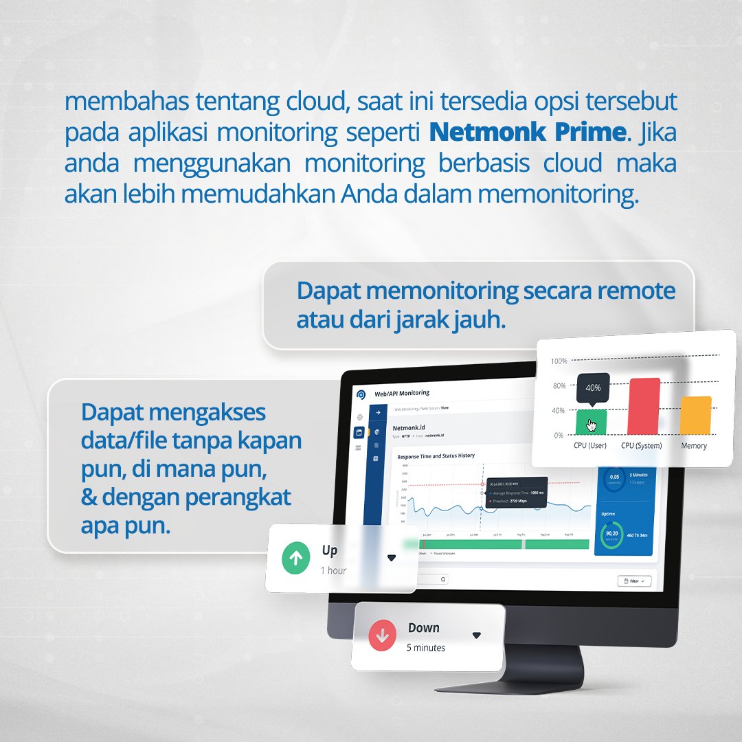 netmonk_id's tweet image. Hai Sobat Netmonk!

Pasti udah sering dengar istilah cloud computing kan? Ternyata banyak juga ya keuntungan yang bisa kita dapatkan dengan menggunakan cloud computing😄 Simak penjelasan di atas untuk tahu detailnya ya!

#cloudcomputing #Netmonk