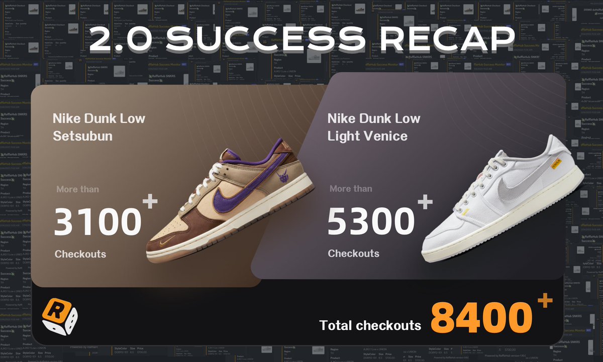 2.0 always take the crown in all flow releases✅So if you're looking for a killing bot for big drops tmr… just count on RH2.0

⏰Time: 9 PM SGT FEB 6 (In 2 hours)
💳Restock Server: discord.gg/XGNe4JnVUe
⚠️Method: Fcfs

Retweet &amp; follow to win two monthly before the big drop.