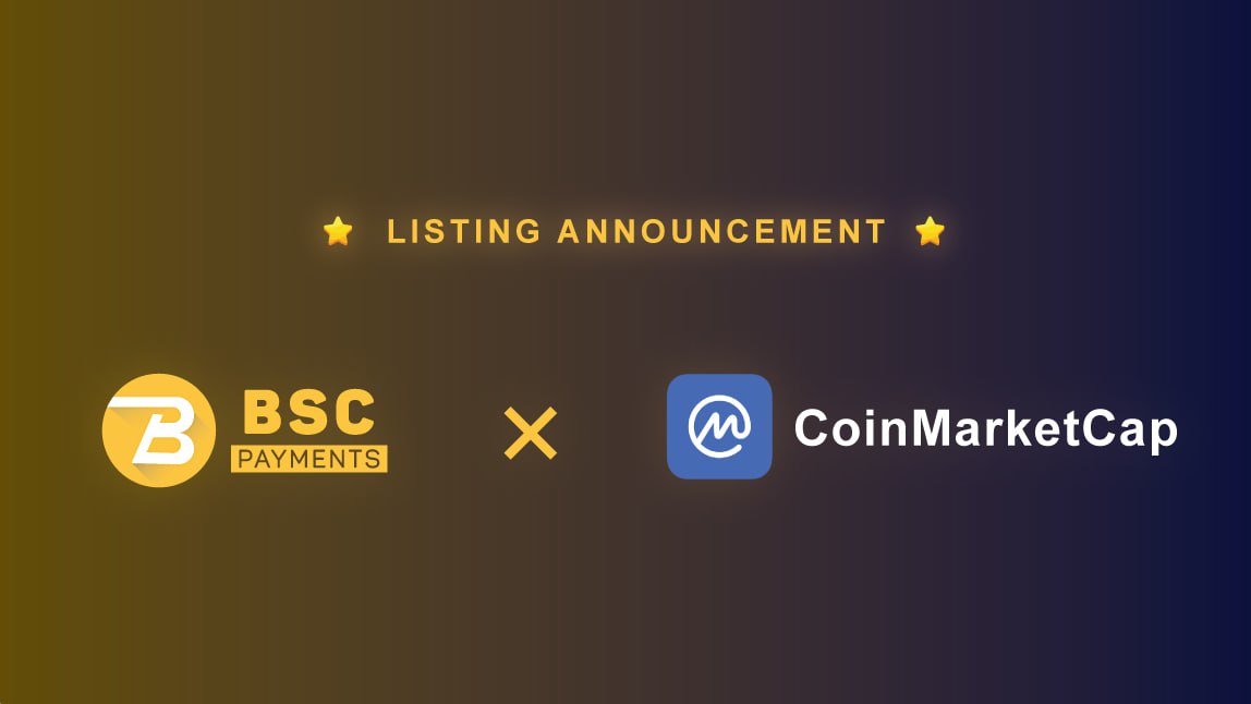 Ⓜ️ Hurrah! BSCPAY is now listed on <a href="/CoinMarketCap/">CoinMarketCap</a>

coinmarketcap.com/currencies/bsc…

🛍 Buy $BSCPAY now before KUCOIN listing announcement

🔼 Pancakeswap:
pancakeswap.finance/swap?outputCur…

🔼 Hotbit:

hotbit.io/exchange?symbo…

🔺BSCPAY Contract Address: 0xc4D2928cbb5516c34656636e0Fb4EF3b99d20877