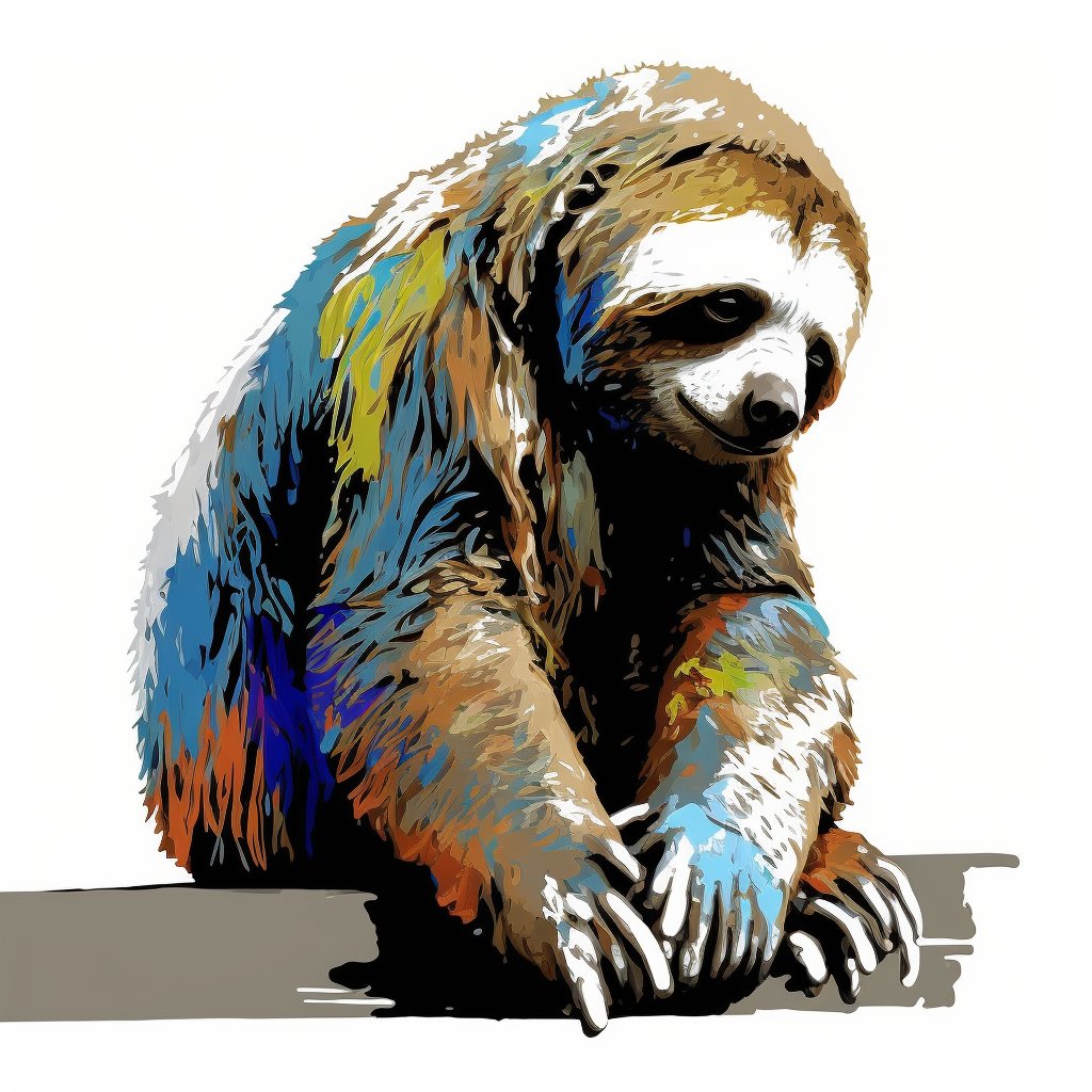 BoredArtLabs's tweet photo. Sloth art #sloth #painting #art #modern #zoo #photography #london #londonzoo #artist #love #design #animals #photooftheday #architecture #giraffe #contemporaryart #travel #slothsofinstagram #drawing https://t.co/l3eEN4NNHJ