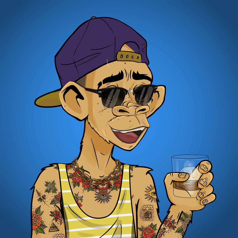 boozyape's tweet photo. @ApeReunion GM with whiskey! 🥃

📌New week, new opportunities!
For the best week ever! 🍻 https://t.co/KXoG89WRt3