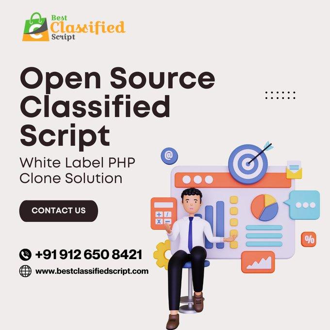 yepsellgroup's tweet image. The top #readymade clone of the top ✅technological suite is the 🌐open source #classifiedsscript from Best Classified Script.

@ bit.ly/3xhxqQZ

#opensourceclassifiedscript #classifiedscript #service #Online #business #classifiedads #startup #kuwaitcity #PHP