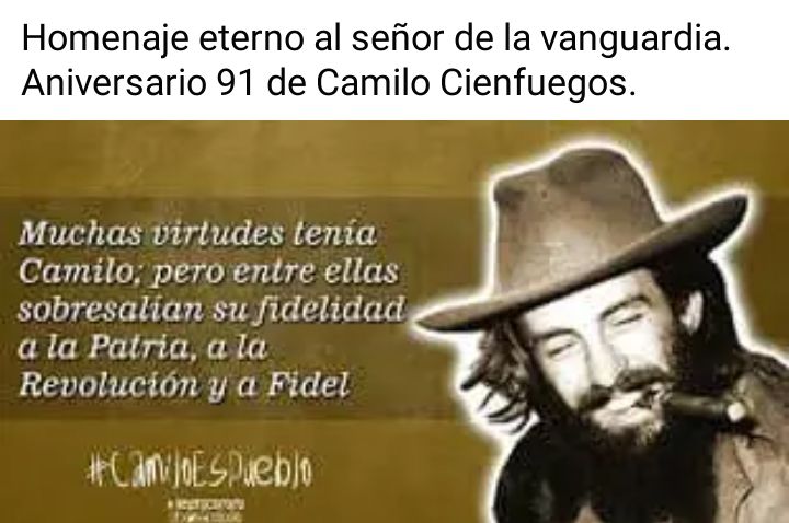 #CamiloSenorDeLaVanguardia #CamiloEnElCorzonDelPueblo #CamiloVive