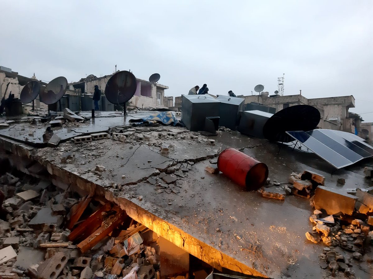 UNOCHA's tweet photo. We are shocked by the devastating earthquake that hit #Türkiye and #Syria at the height of a harsh winter.

Our teams are assessing the damage with #UNDAC emergency response and search and rescue teams ready to deploy. https://t.co/Of9YboQAn4