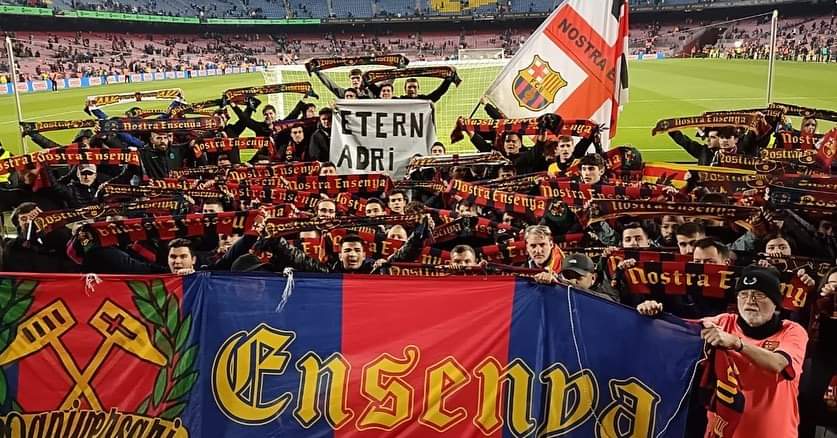 NOSTRAENSENYA's tweet photo. El passat divendres, ens va deixar un membre del grup, l’Adrià. Després d’una llarga lluita, ens ha dit adèu als 27 anys. Descansa en Pau, Adri.

#nostraensenya #privaianima https://t.co/iBVQYkP0Ea