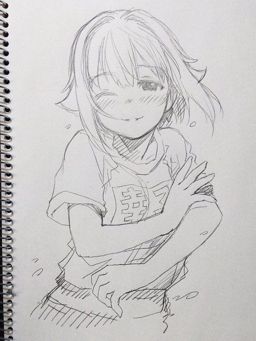 らくがき体操着幸子
久しぶりのアナログらくがき 