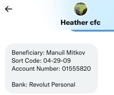 _ProperChelsea's tweet photo. Again, understand this is my fault. 

Just warning others out there, I know he’s been commenting on other people’s tweets about tickets… 

Don’t let this clown take your money. https://t.co/rcaVUSU0cT