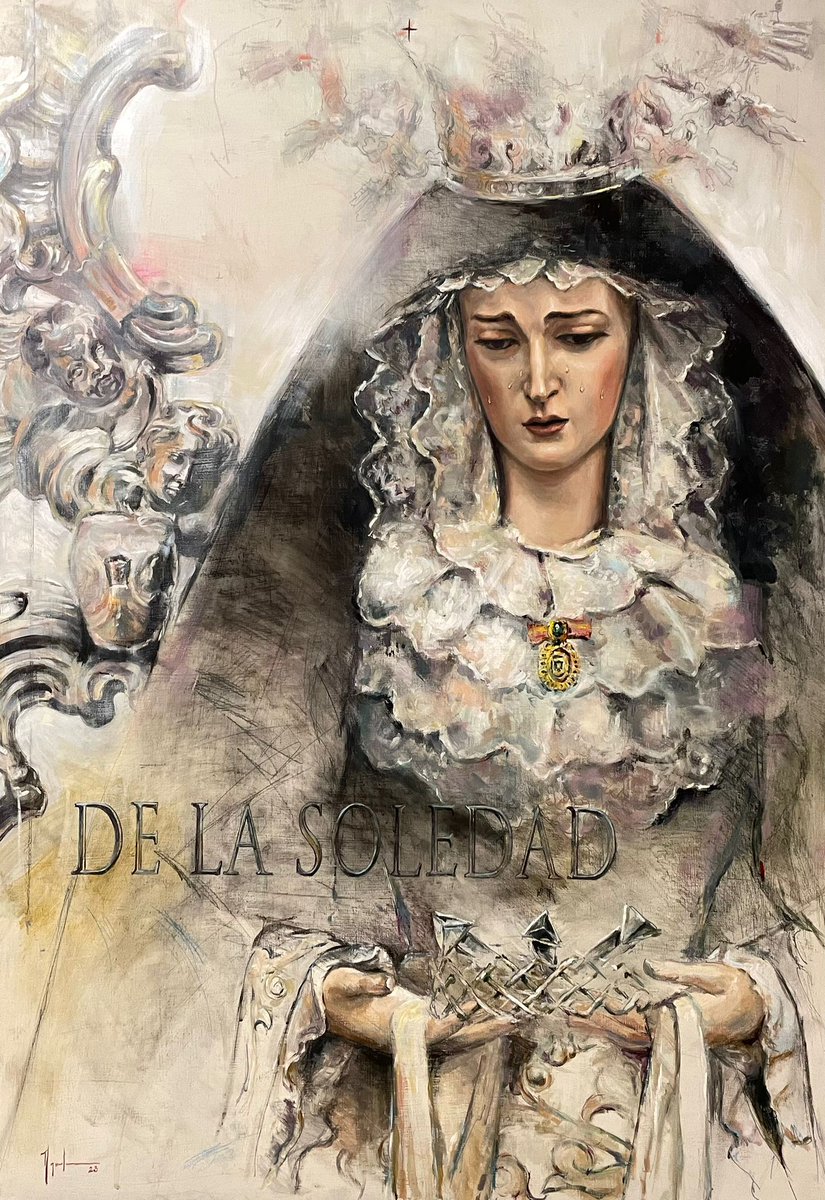 Queremos dar nuestra más sincera enhorabuena a N. H. D. Agustín Martín de Soto (<a href="/MartinDeSoto/">Agustin_Ecijano</a>) por el precioso cartel presentado este pasado fin de semana, conmemorando el 450 aniversario de la Hermandad <a href="/HSoledadEcija/">Hdad. de la Soledad</a>.
#Écija #SemanaSanta2023