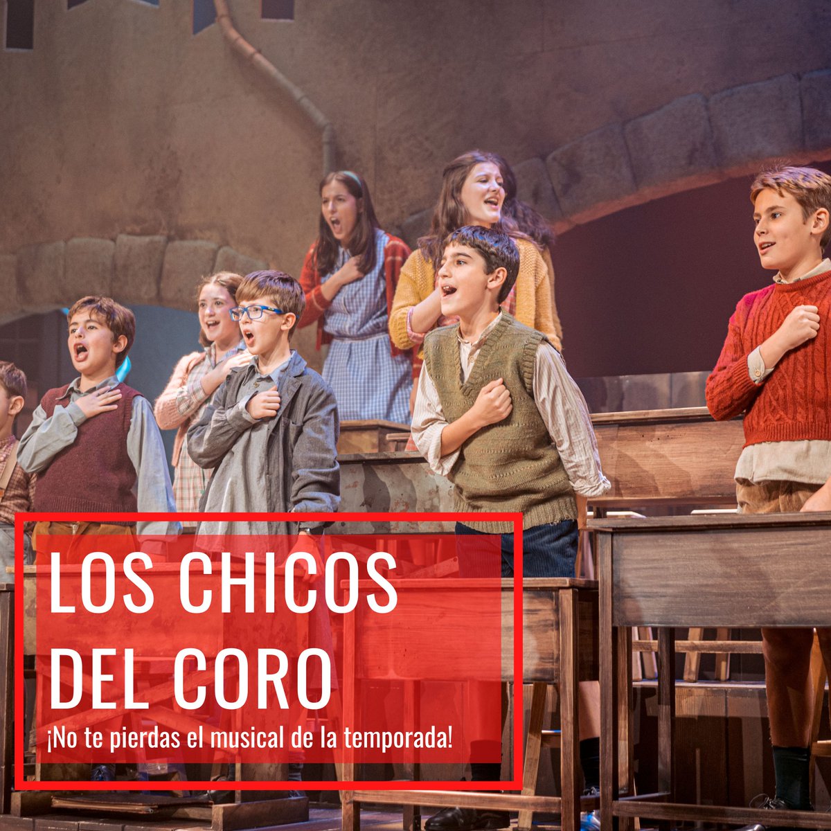 TeatroLaLatina's tweet photo. 𝗟𝗢𝗦 𝗖𝗛𝗜𝗖𝗢𝗦 𝗗𝗘𝗟 𝗖𝗢𝗥𝗢

El #musicaldelatemporada 🎶, vuelve otra semana al #teatroLaLatina con nuevas funciones. No pierdas la oportunidad de verlo😉. 

Corre a comprar tus entradas antes de que se agoten🏃‍♀️. 

🔗Entradas en el link de la bio. https://t.co/5FTVnAlYMr