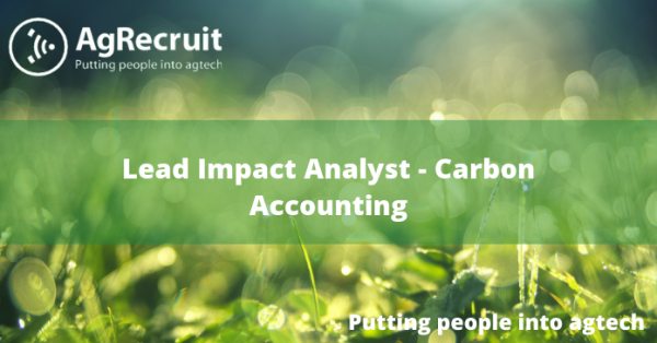 New opportunity! Lead Impact Analyst - Carbon Accounting, £50,000 - £70,000 - #London. tinyurl.com/26y3ulm3