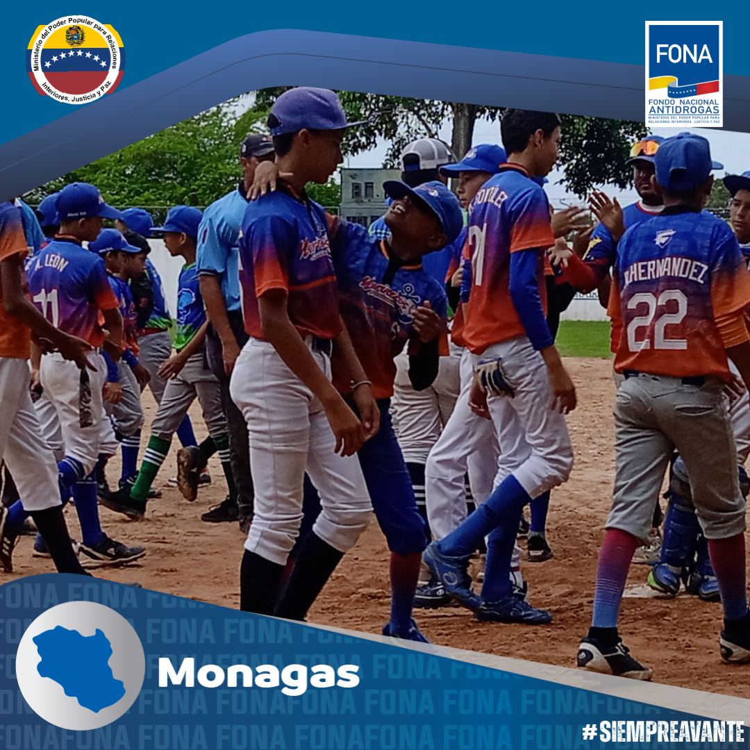 En Monagas se #ViveLaEmociónDelBéisbol  nuestros jóvenes preparándose para estar en la Serie del Caribe. Desde la Liga de Béisbol Menor Dr José del Vecchio perteneciente a Criollitos de Venezuela- Monagas, hermoso gesto de amistad entre los jugadores. #SembrandoValoresParalaVida